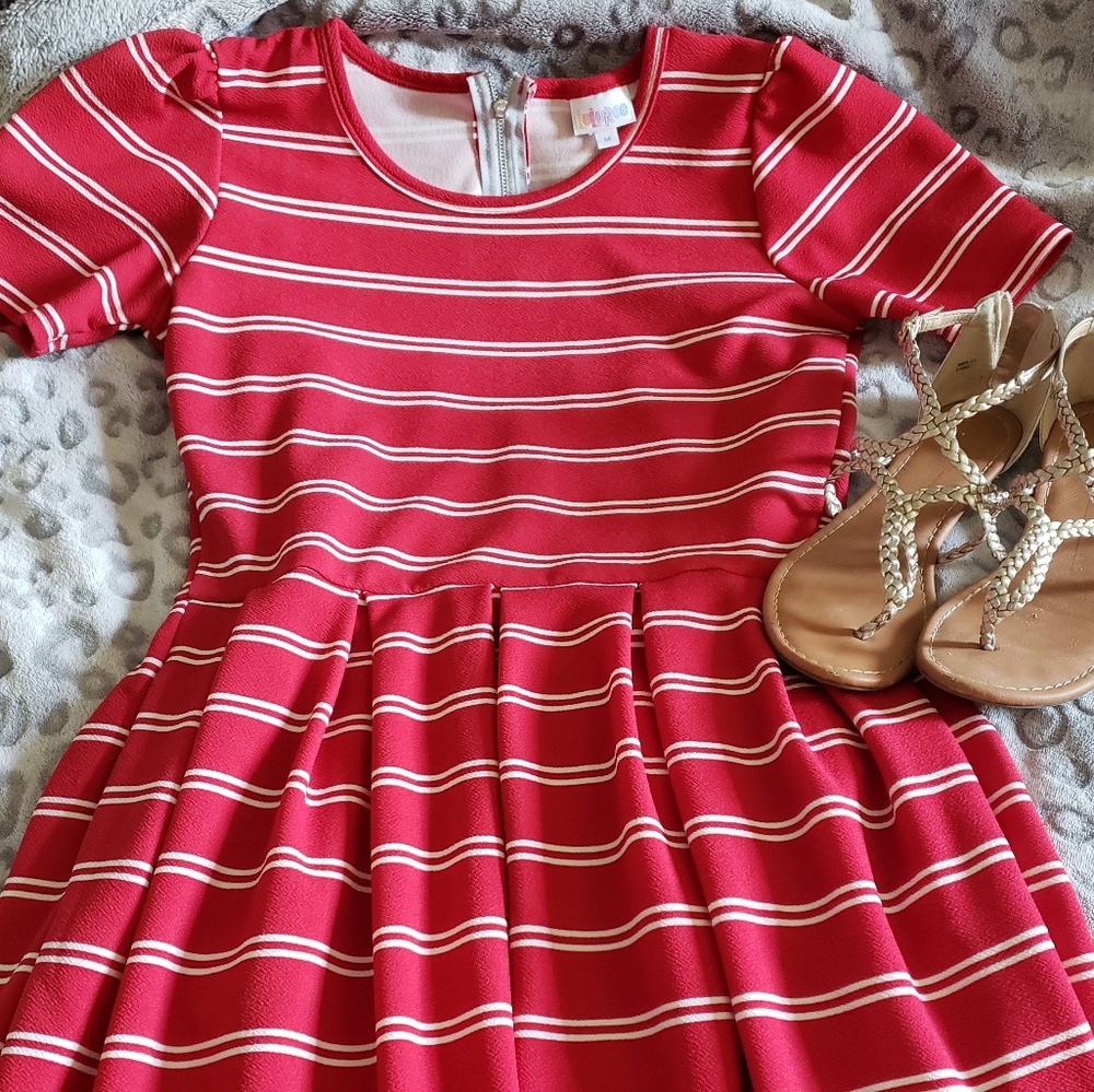 EUC Lularoe Amelia Dress